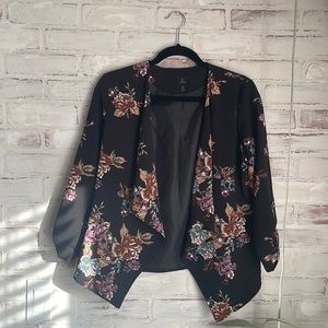 Floral blazer